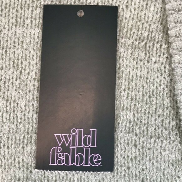 Wild Fable Womens Size XS Sweater Cardigan Open Front Knit Light Green New - Picture 4 of 11